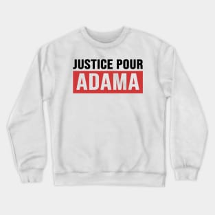 Justice Pour ADAMA Crewneck Sweatshirt